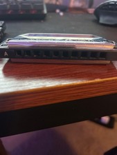 TOMBO Lee Oskar Harmonica Made in Japan Key 1st A 2nd E  No Case 