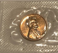 1956 Lincoln Wheat Cent - Mint Cello - Gem Proof Red - C00575