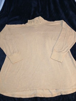 LL Bean SoftFlex Top Mock Neck Pullover Sweatshirt 514099 Womens Size 2XL