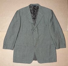 Ermenegildo Zegna Men  s 46R Soft Wool Silk Textured Sport Coat Blazer Brown