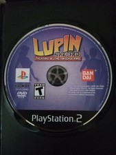 Lupin the 3rd: Treasure of the Sorcerer King for PlayStation 2, Tested, Working