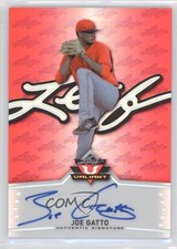 2014 Leaf Valiant Red Prismatic 1/1 Joe Gatto #BA-JG2 Auto 2o2