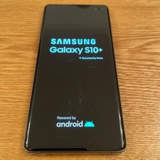 Samsung Galaxy S10+ Plus - 128GB - Prism Black - Network Unlocked - Dual Sim