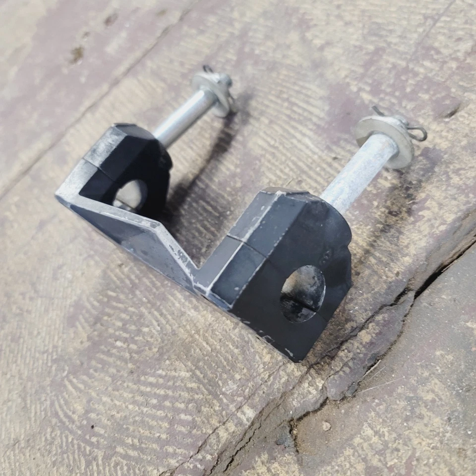 2003 2004 2005 2006 Kawasaki Z1000 ZR1000 Handlebar Clamp Risers Riser - Image 2 of 4