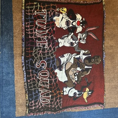 Vintage Looney Tunes Space Jam Michael Jordan Tune Squad Throw