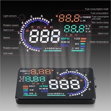 OBD2 HUD Display for Car Speed RPM Water Temperature Voltage Fuel Efficiency