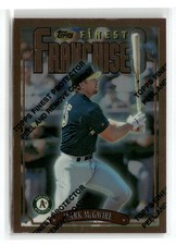1996 Finest #236 Mark McGwire Oakland Athletics