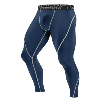 Kompressionshose Herren Laufhose Lang Sport Training Fitness Radfahren Yoga