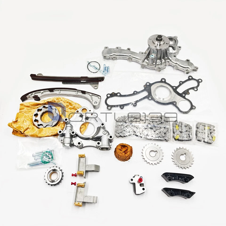 Timing Chain Oil Water Pump Set For Toyota Tacoma 4Runner Tundra 4.0L 2003-2015 - Image 2 of 4