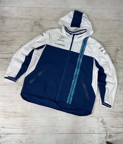 Hackett Mercedes Benz Williams Racing Jacket Martini Men Size 3XL Blue