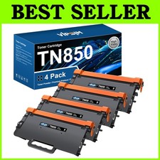 Compatible TN 850 Toner for Printer - 4 Pack
