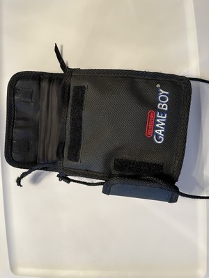 Official Nintendo Game Boy GameBoy Color Pocket Black carrying case bag logo gbc