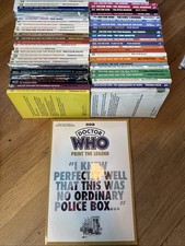Doctor Who Target Books - HUGE Lot 48 Vintage...