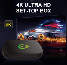 4K Ultra HD Set-Top Box,4K Set Top Box Multimedia Player Internet TV Receiver