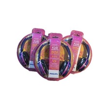 Philips SHK2000PK/27 Kids Headphones Pink  Safe Volume  Lightweight On-Ear