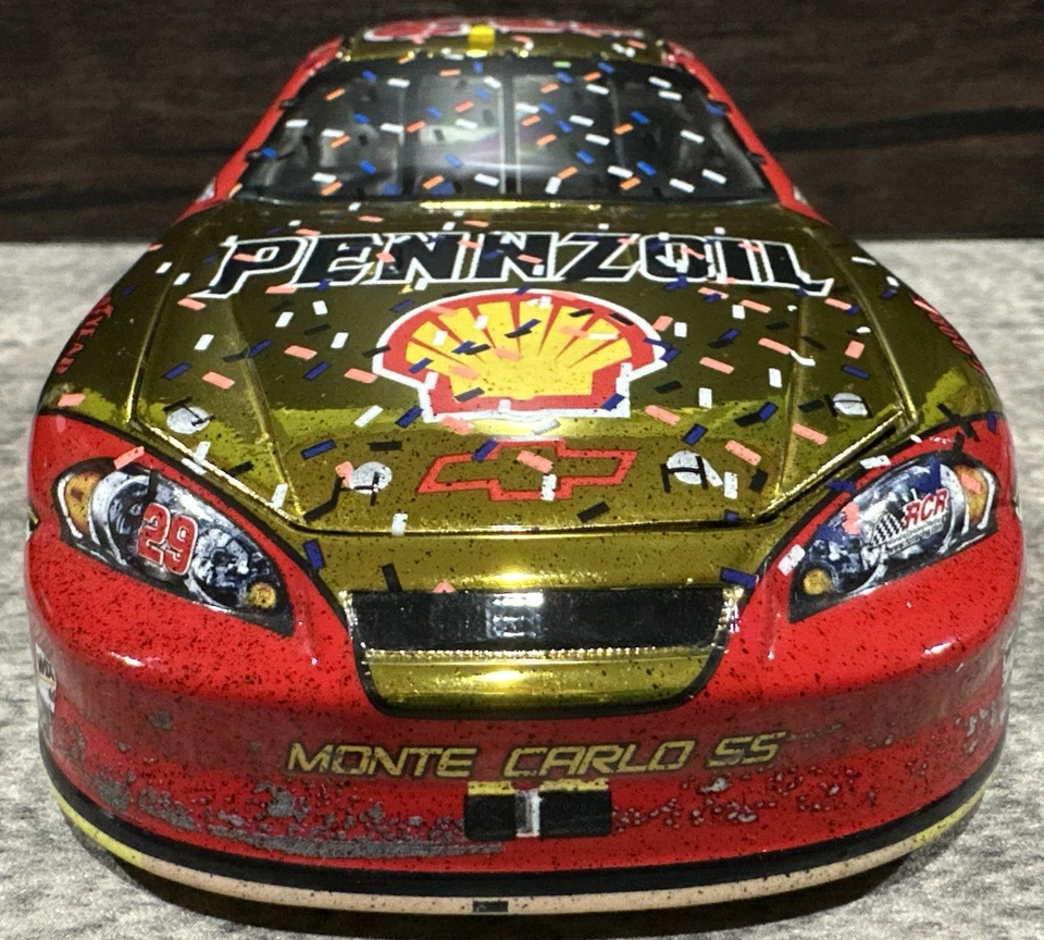 Kevin Harvick #29 Shell Daytona 500 2007 Win Color Cromo 1/24 Acción Nascar Foto 3 de 4