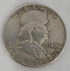 1949 FBL Franklin Half Dollar in BU Condition