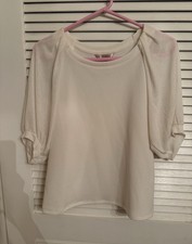 Banana Republic Ivory Blouse Top size XS