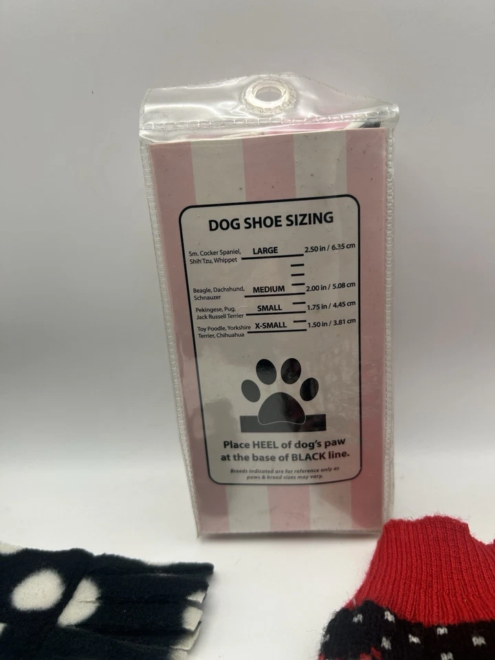 XS/Pequeño Accesorios para Perros Invierno Navidad Ropa Clima Frío Lulu Rosa Zapatos para Perros  Foto 4 de 4