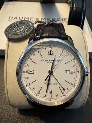 Baume & Mercier Classima XL GMT M0A08462 Automatic 42mm Watch - MOA08462 w/Box