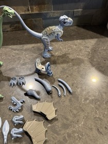 LEGO Vintage 2001 Dinosaurs #6719 #6720 Brachiosaurus + T-Rex Sets + extra parts