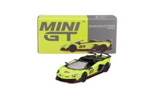 Lamborghini Aventador SVJ 63 Roadster Verde Shock 2022 1:64 Modellauto MGT00887