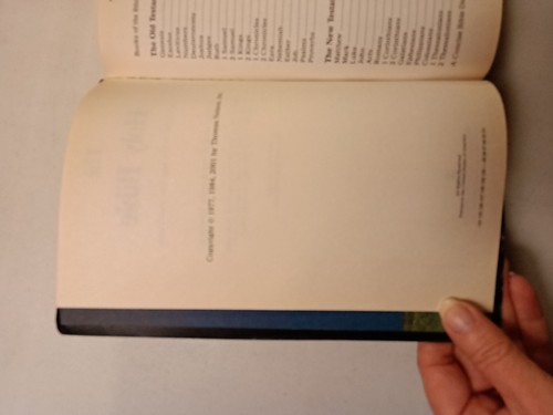 Vintage Holy Bible KJV Red Letter Edition Nelson 162 Dictionary Concordance - Picture 14 of 22