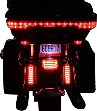 Custom Dynamics PB-FILL-R-C Pro Beam Fillerz Saddlebag LED Lights 14-22 Touring - Image 2 of 2