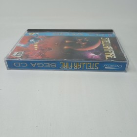 Stellar-Fire (Sega CD) Disc, Case, Manual, Foam, & Registration Card
