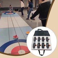 Curling Stones Compact Portable Convenient Indoor Educational Curling Game