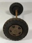 Set Of 2 Structo 5 Spoke Wheels Tires Axle Assembly Parts Restore Custom