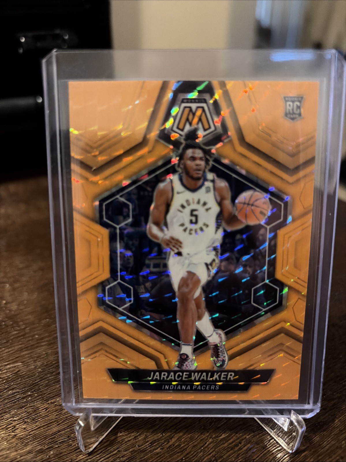 2023-24 Panini Mosaic Rookies Jarace Walker #210 Orange Prizm Last Card 25/25 !!