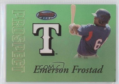 2007 Bowman's Best Prospects Green 50/249 Emerson Frostad #BBP27 8l1