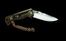 Cold Steel AD-15 Scorpion Lock Folding Knife S35VN Blade OD Green G10 + Lanyard