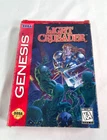 New ListingLight Crusader Sega Genesis Instruction manual included