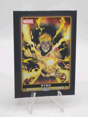 2025 Topps Chrome Deadpool Pyro