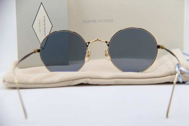 NEW OLIVER PEOPLES SERIES 5 1293ST 503556 GPONTI3 GLD AUTHENTIC SUNGLASSES 48-22 image 4