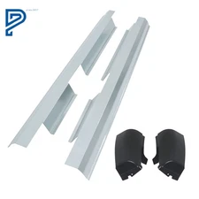 LH&RH Outer Rocker Panel And Cab Corner Pair For Silverado GMC Crew Cab 07-2013