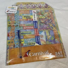 Carnival Cruise Line Scrapbooking At Sea Mexican Riviera 247 Pc Scrapbook Kit