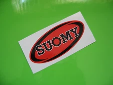 SUOMY helmet sticker/decal x2