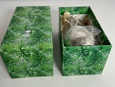 The Pineapple Co 12 oz Pineapple Cocktail Tumbler Silver Color New Boxed