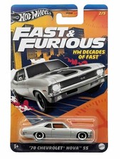 Hot Wheels 2024 HW Fast & Furious HW Decades Of Fast 2/5 '70 Chevrolet Nova SS