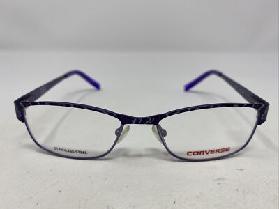 Converse K014 PURPLE 47-15-130 Metal Full Rim Eyeglasses Frame AM11