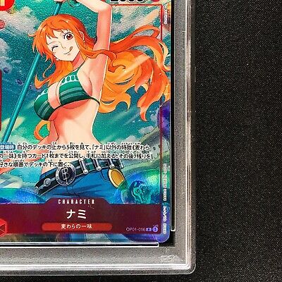 PSA 10 Nami Alt Art OP01-016 R Rare ROMANCE DAWN ONE PIECE PSA 10 Nami Alt Art OP01-016 R Rare ROMANCE DAWN ONE PIECE