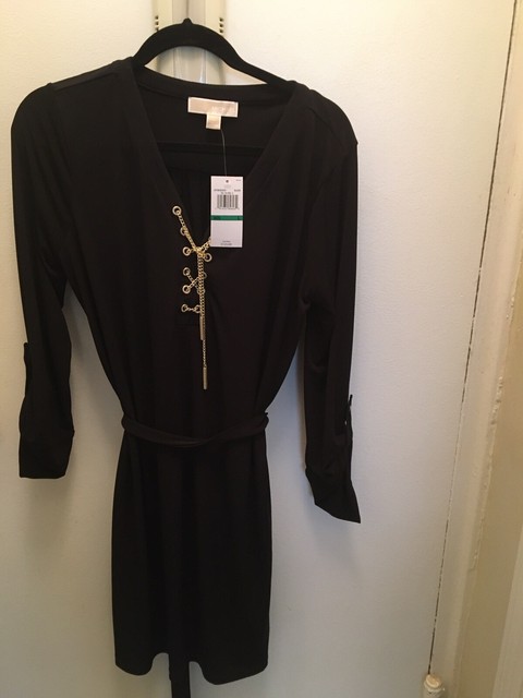 mk black dress