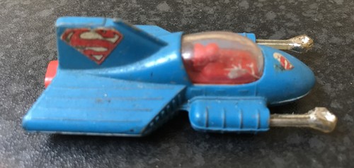 Vintage Corgi Metal Superman Supermobiles 1979 DC Comics Working Action Rams - Picture 2 of 4