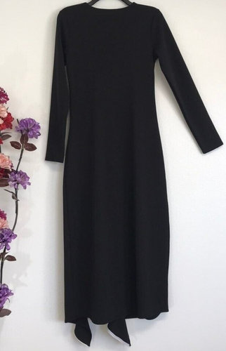ZARA Size Medium Medium Ruffled Midi Dress - Picture 2 of 9
