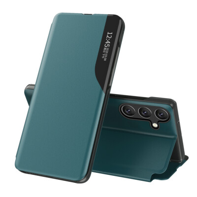 For Samsung Galaxy A14 5G Luxury Magnetic Flip Leather Smart View Case Cover