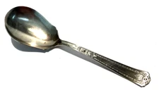 NSCO EPNS National Silver Co Silver Plate Sugar Soup Spoon Elegant Vintage