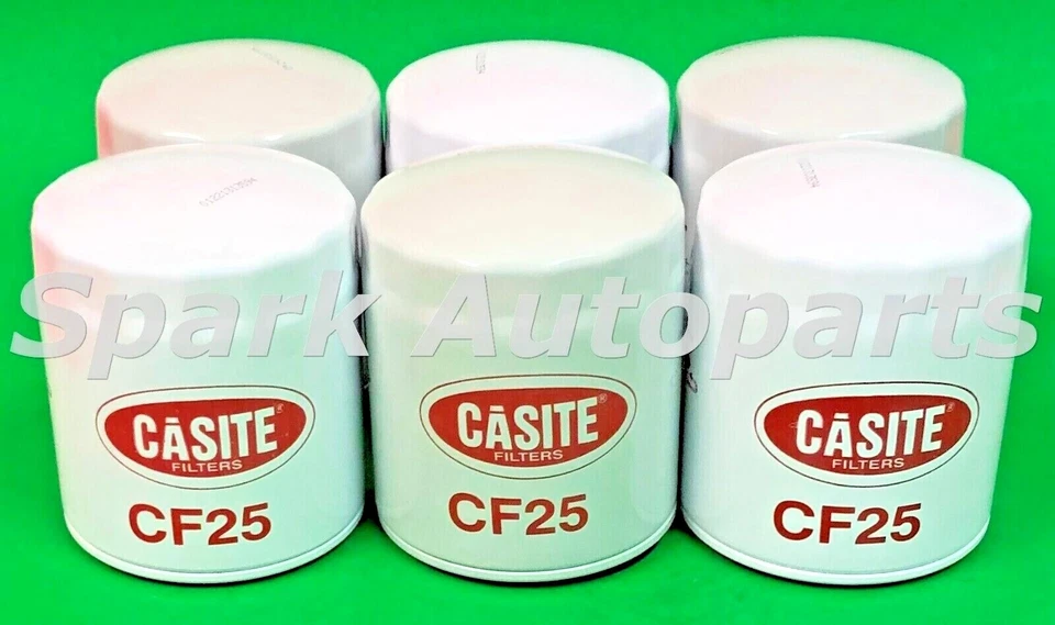 Case of 6 Engine Oil Filter CASITE CF25 For CHECKER, CHEVROLET C20, C30, PH30 - Image 4 of 4